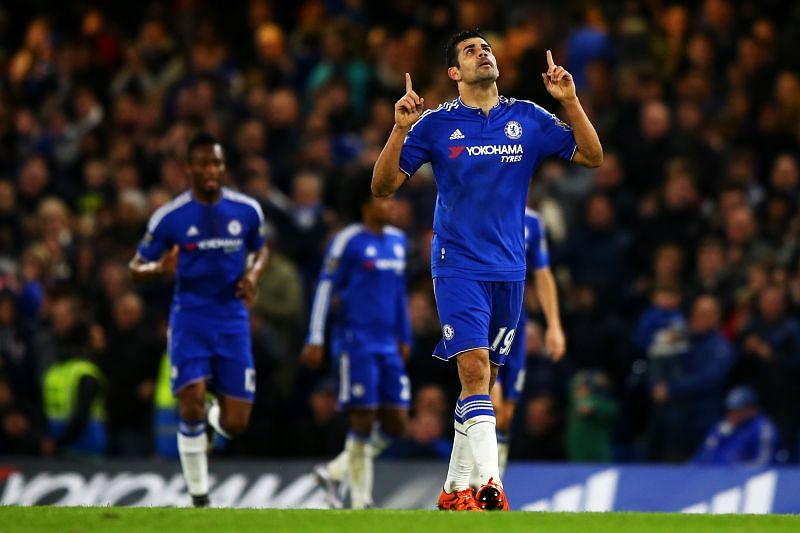 Diego Costa embodied Mourinho's combative style on the pitch for Chelsea